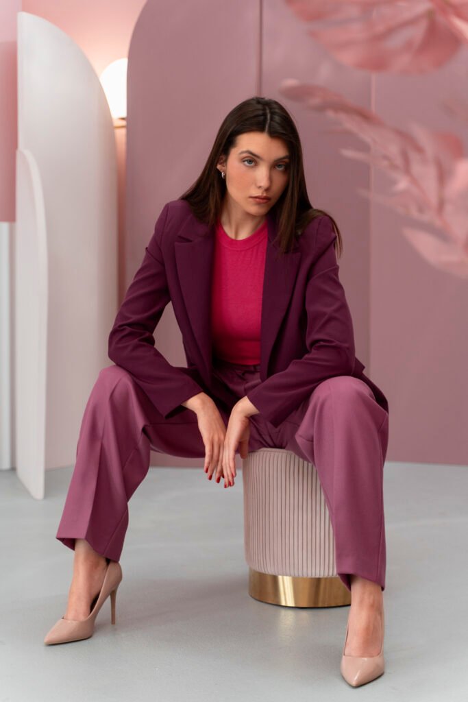 Why Us? woman wearing high heels stocking